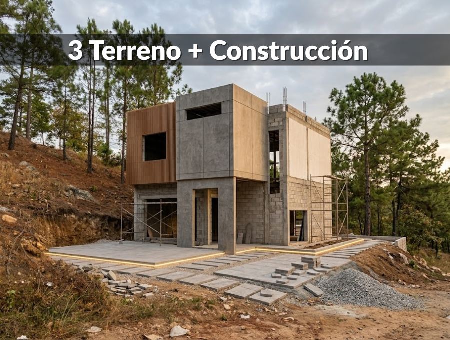 Terreno y construcción
