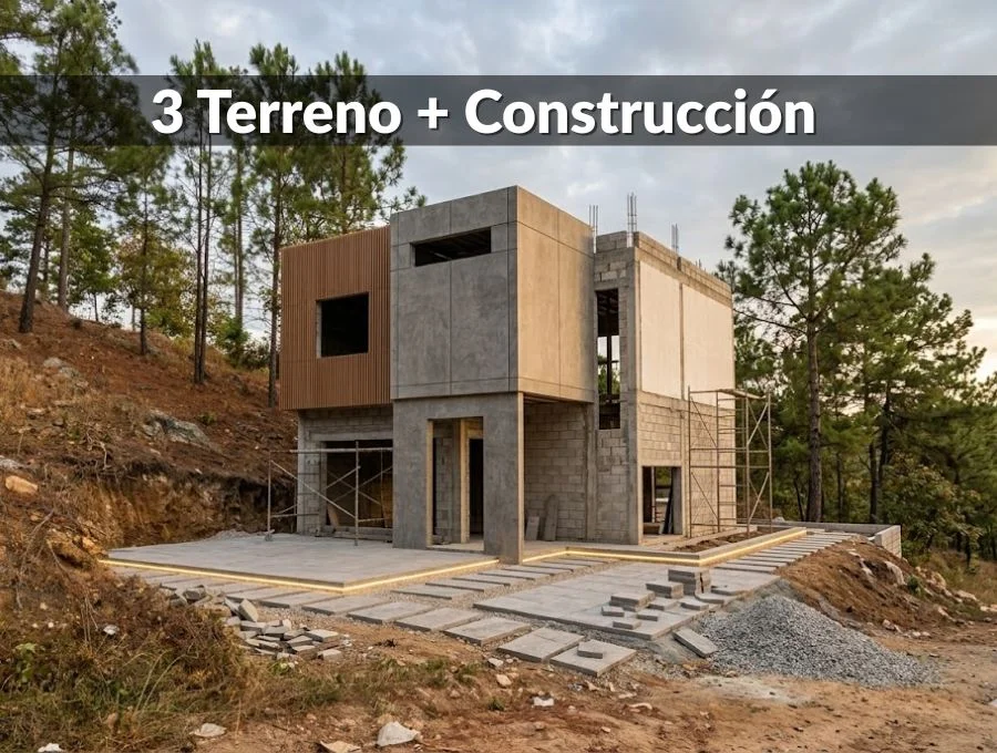 Terreno y construcción