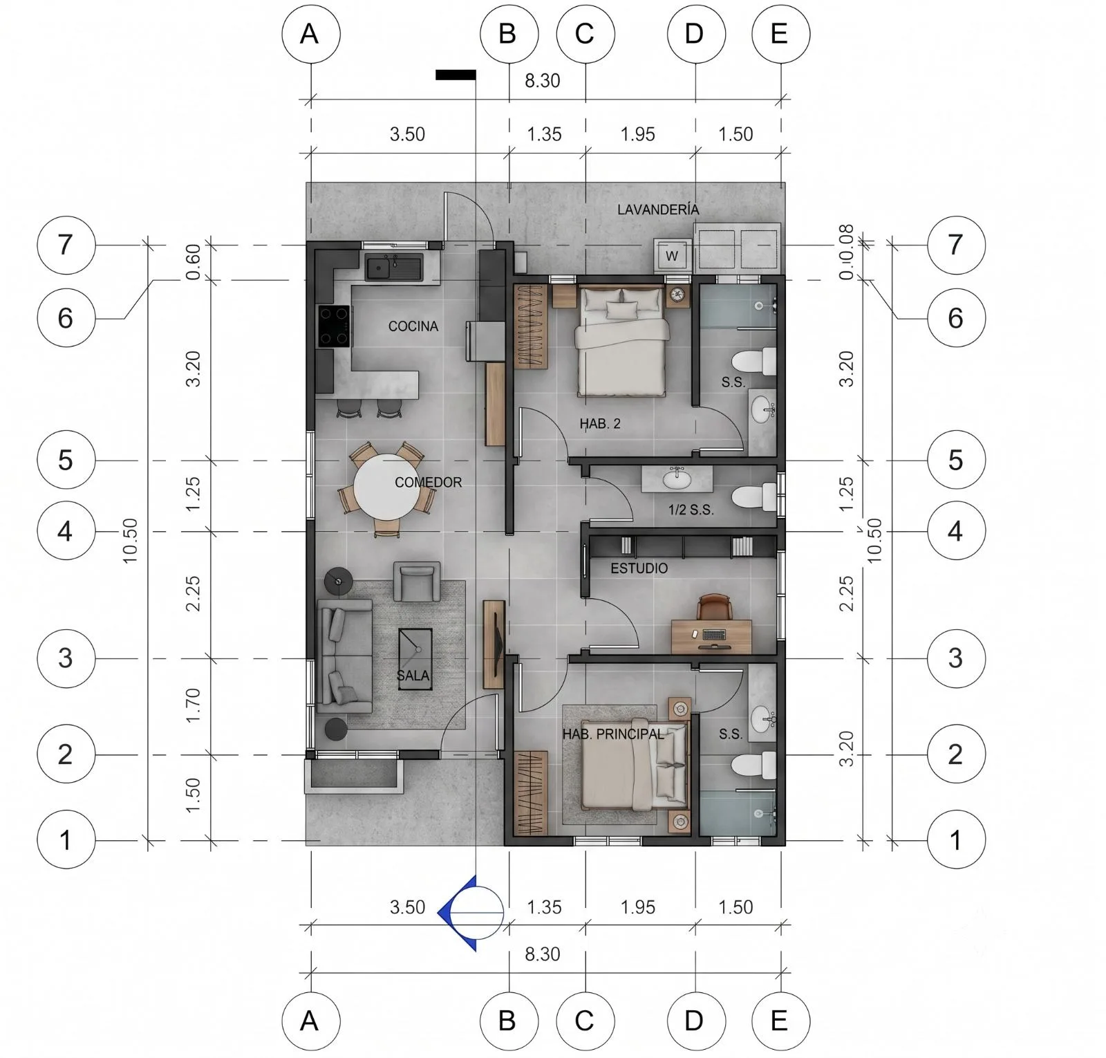 Plano 3D Tatumbla